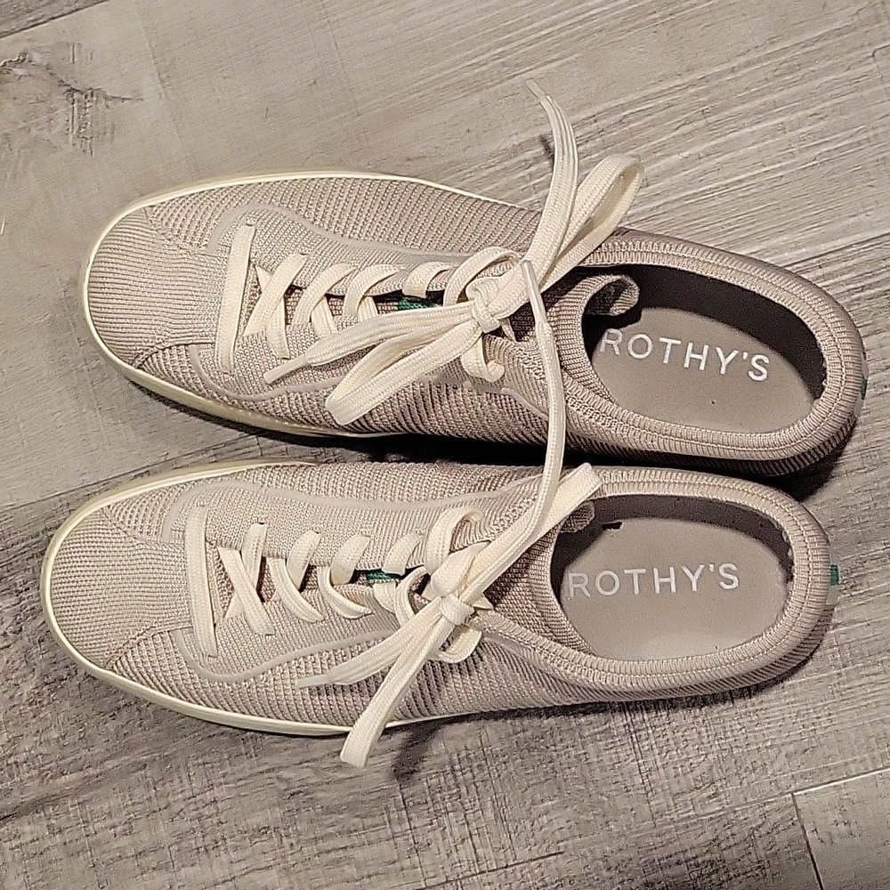 Rothy's Gray Knit Sneakers